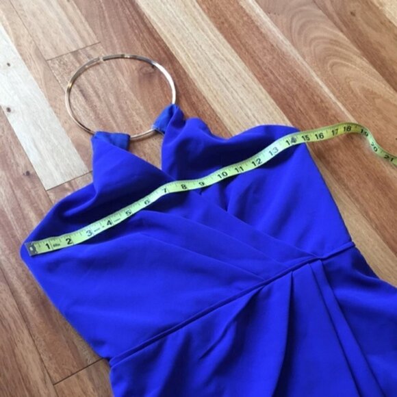 BHLDN JS Collections surplus gown w/necklace dress sz 2 - Picture 4 of 8